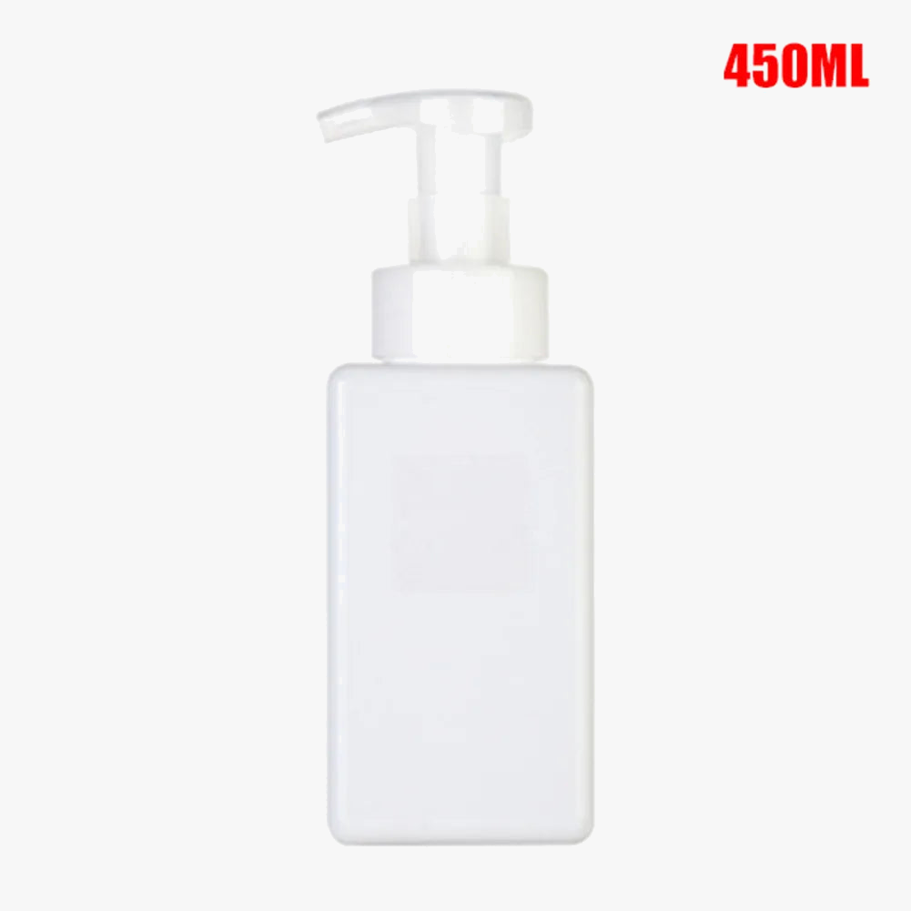 Portable soap dispenser with manual foam pump - view 7