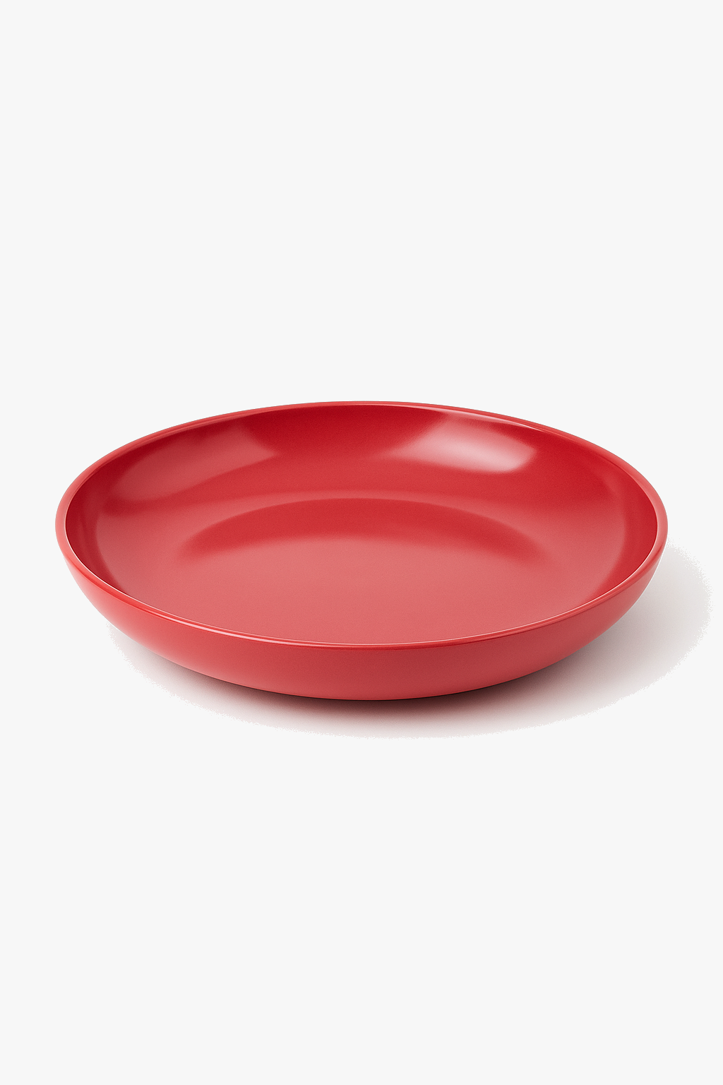 Unbreakable Plastic Hollow Plates Set of 4, Wheat Pattern, 20-28 cm