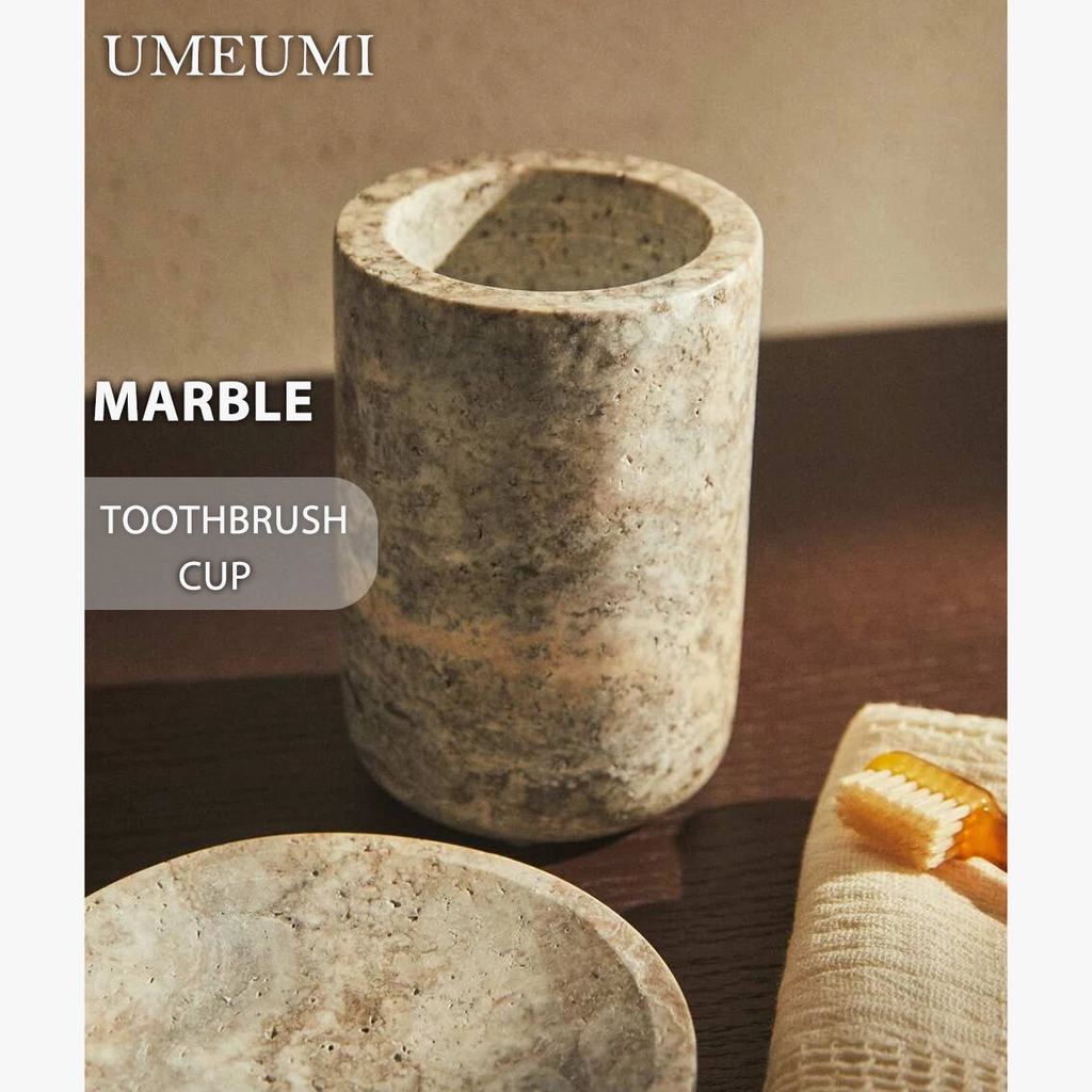 Natural marble and travertine bathroom set - view 4