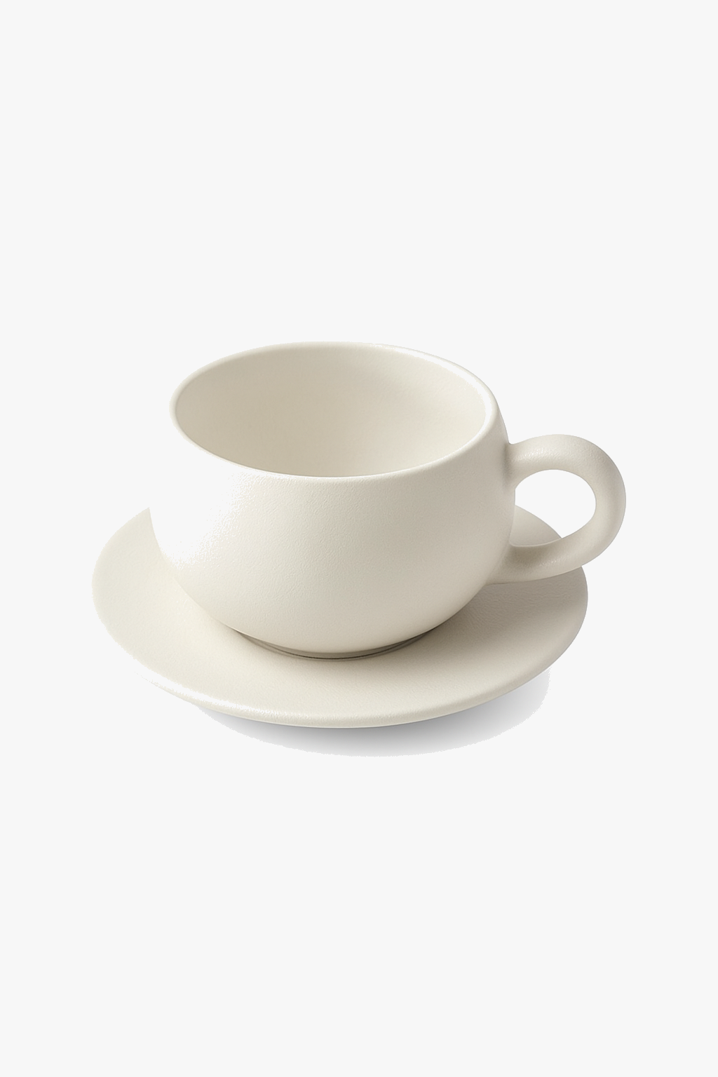 Refined Japanese Matte Ceramic Coffee Cups Set 300ml