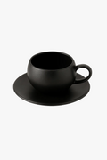 Discreet Japanese Matte Ceramic Coffee Cups Set 300ml