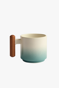 Italian Minimalist Wood Espresso Cup Set for Ristretto Coffee