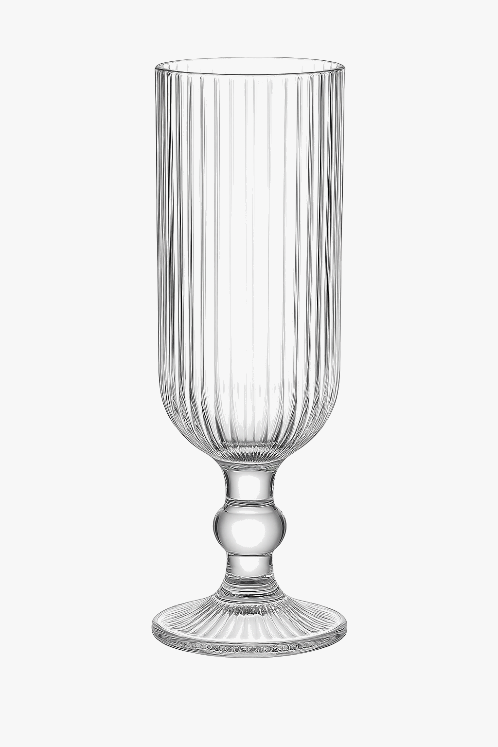 Ensemble verres vin tige courte rayures ouverture large