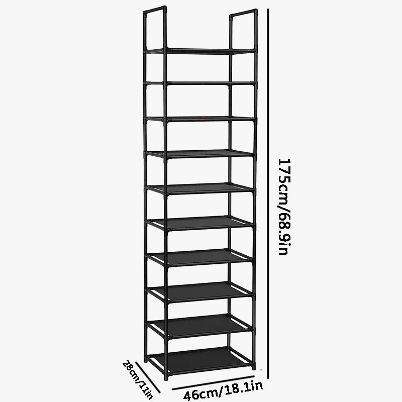 Multifunctional shoe shelf for optimal storage - view 8