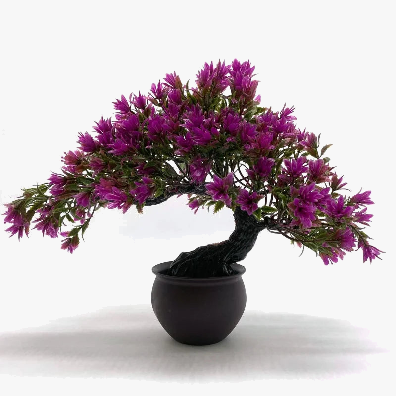 False bonsai pot decoration artificial plants for office - view 2