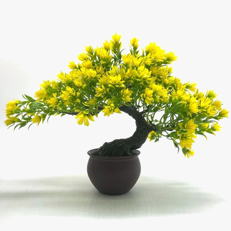 False bonsai pot decoration artificial plants for office - view 5