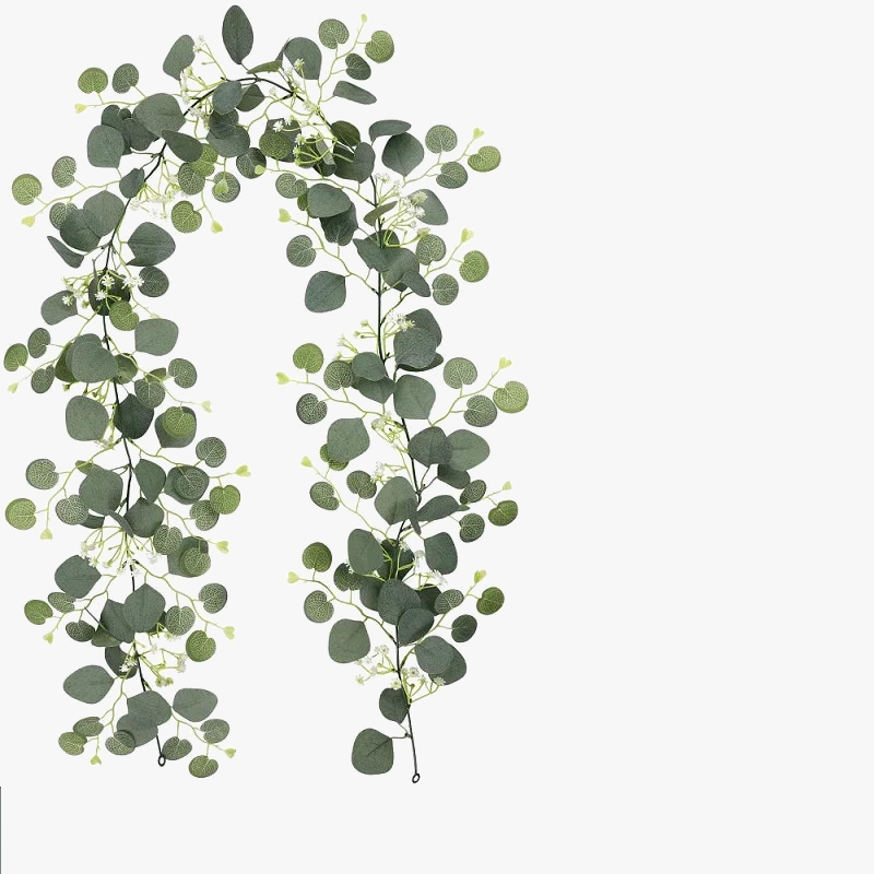 Artificial eucalyptus leaves for garden decoration - view 3