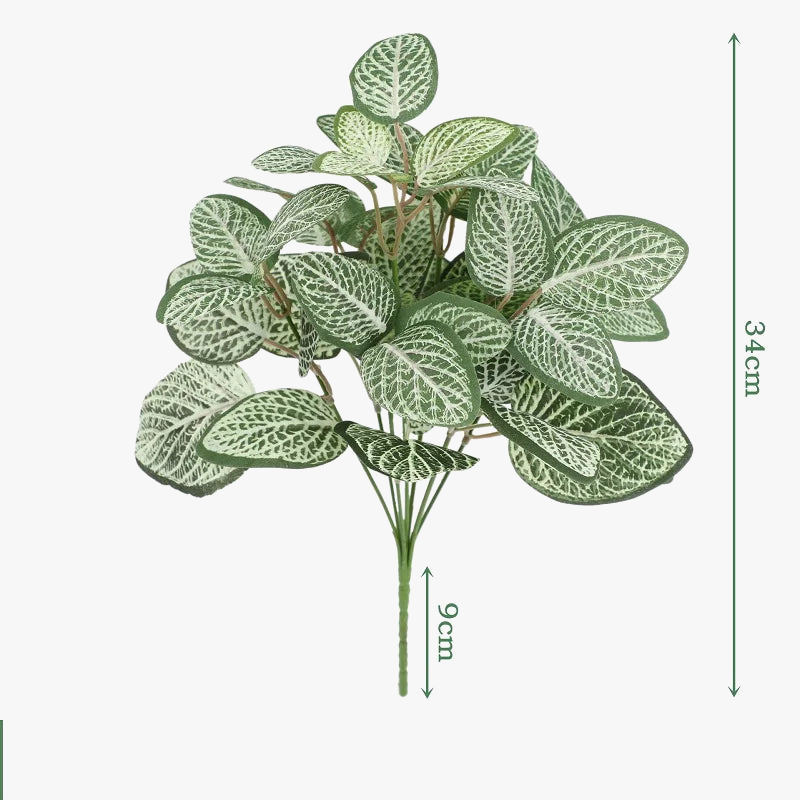 Artificial silk bamboo leaves for elegant decoration - view 5