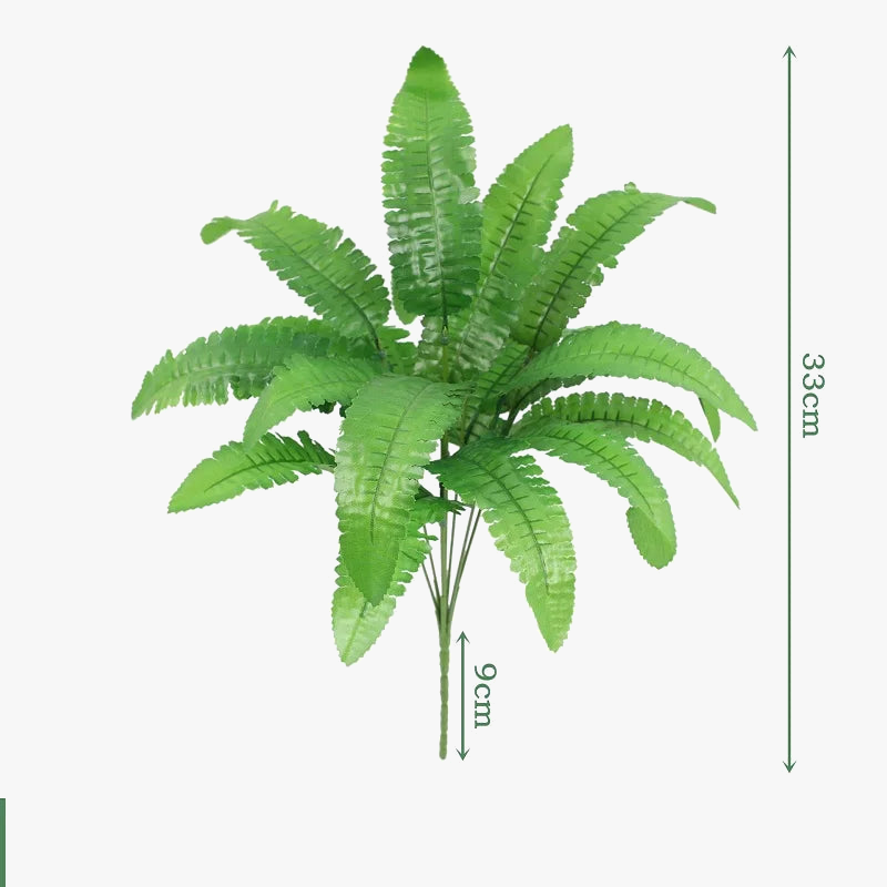 Artificial silk bamboo leaves for elegant decoration - view 7
