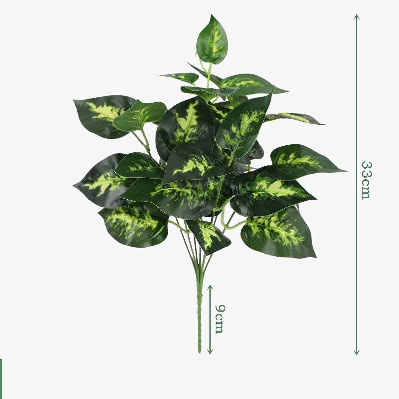 Diefenbago bamboo silk leaves for elegant decoration - view 10