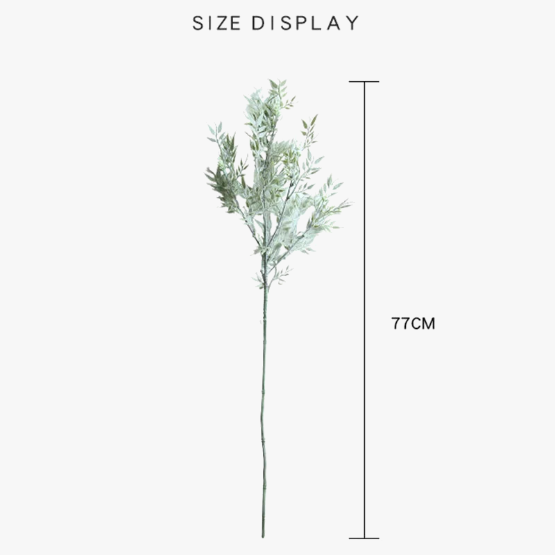 Artificial flower leaves for Christmas decoration - view 5