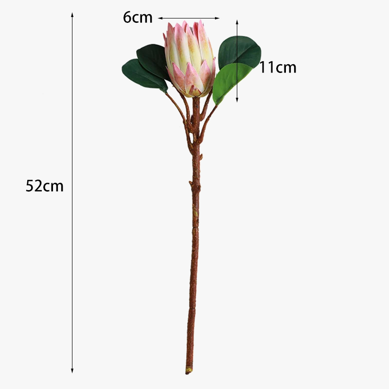 Artificial flowers wedding bouquets in tropical silk decoration - view 6