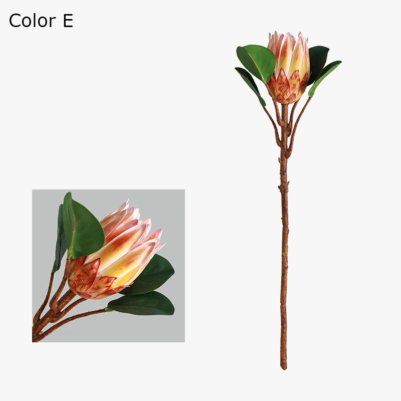 Artificial flowers wedding bouquets in tropical silk decoration - view 8
