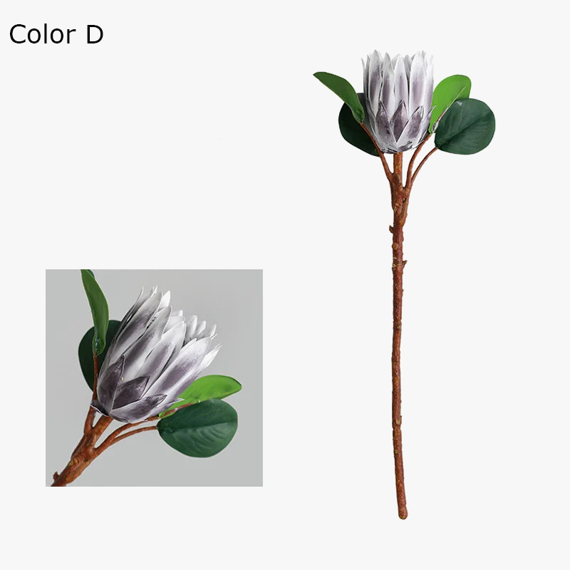 Artificial flowers wedding bouquets in tropical silk decoration - view 9
