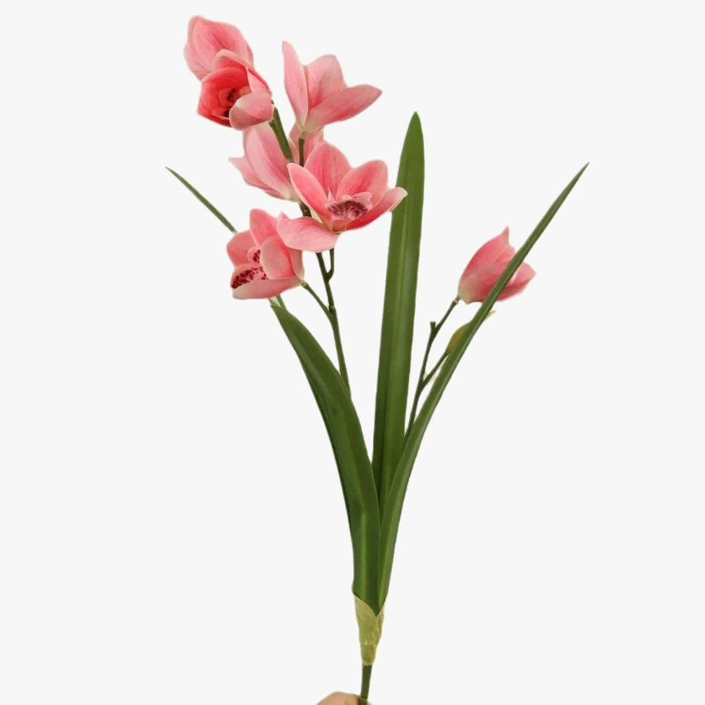 Artificial cymbidium flowers for wedding decoration and events - view 5