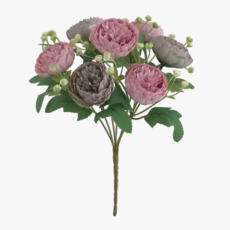 Artificial silk peonies flowers for wedding floral decoration - view 6