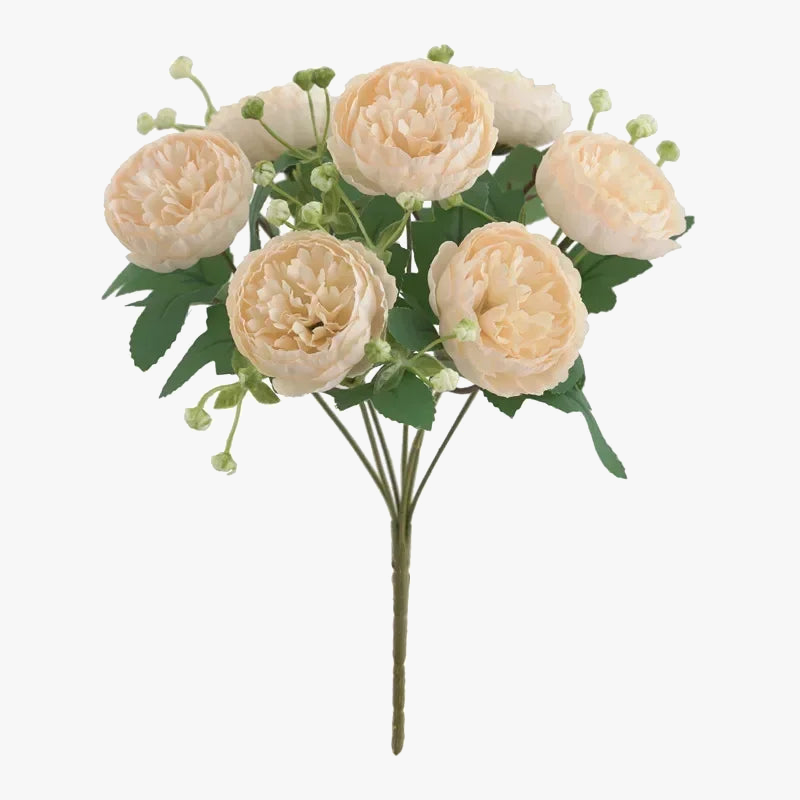 Artificial silk peonies flowers for wedding floral decoration - view 7
