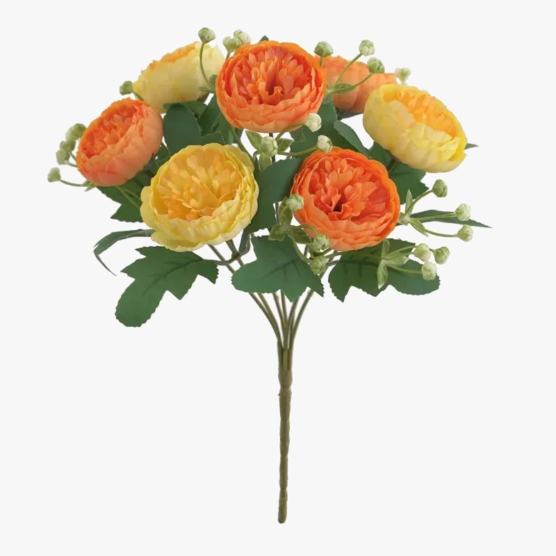 Artificial silk peonies flowers for wedding floral decoration - view 8