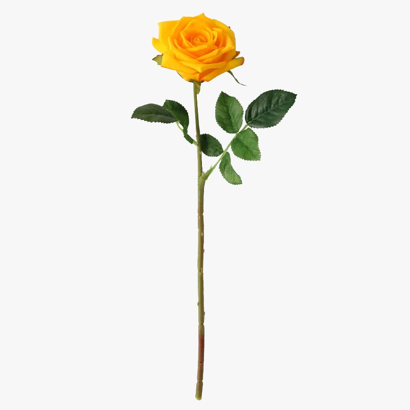 Artificial latex rose flowers for elegant decoration - view 6