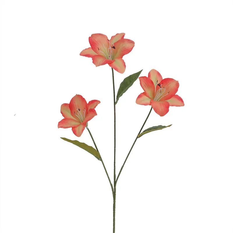 Decorative silk lilies flowers for interior and exterior - view 3