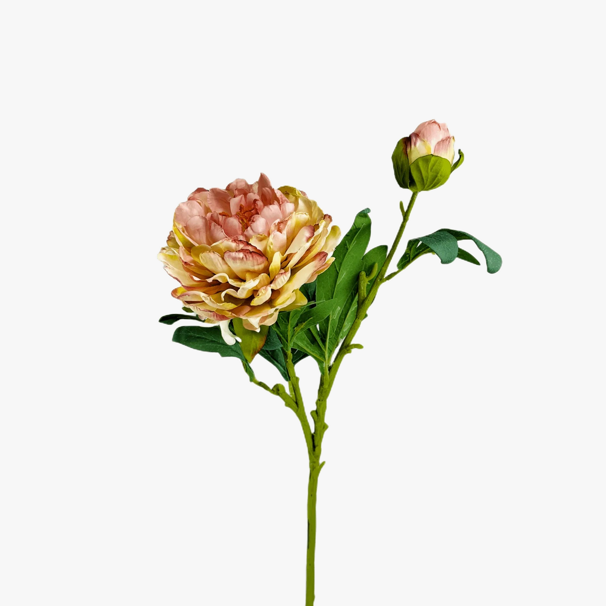 Retro peony silk flowers for wedding decoration party accessories - view 5