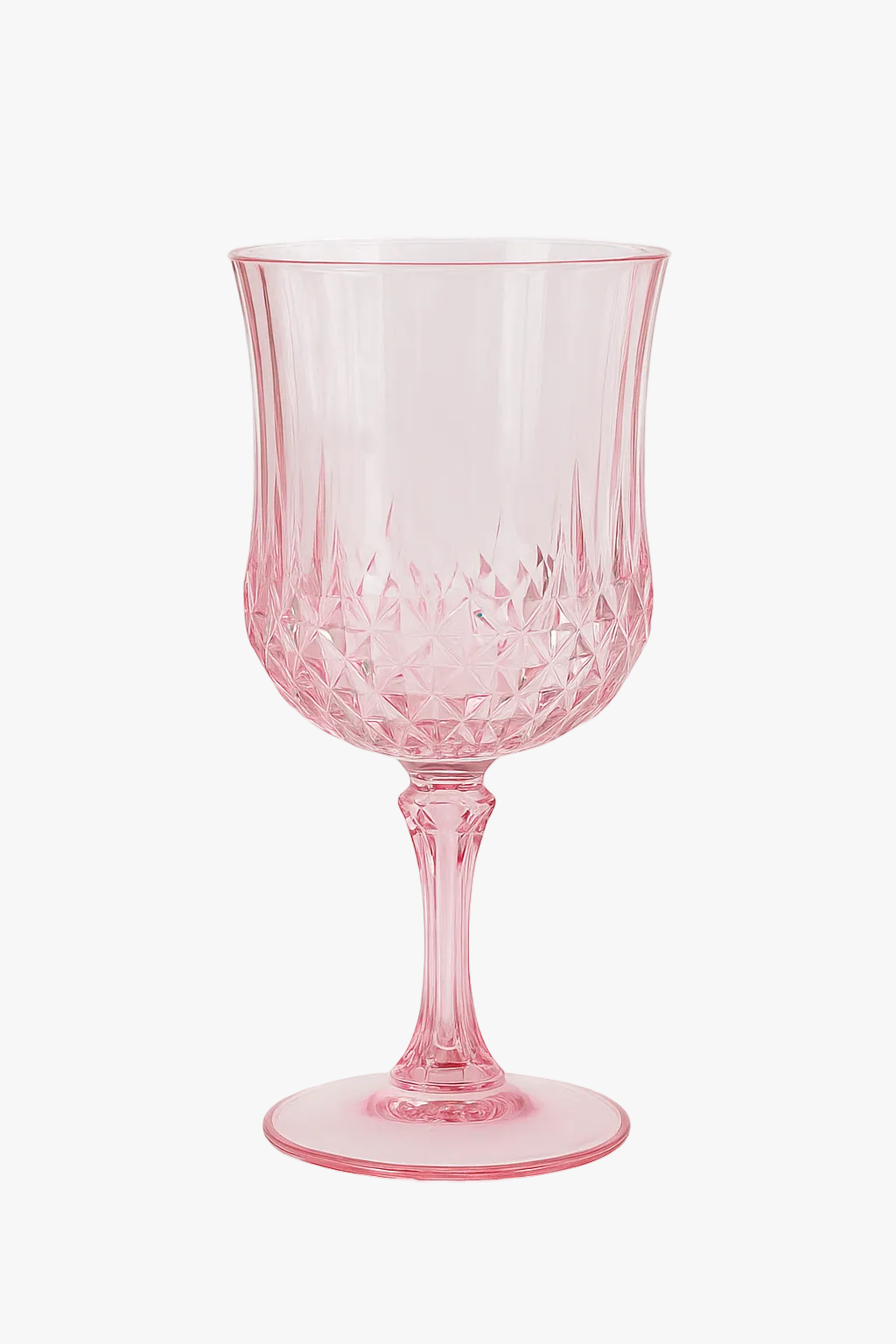 Elegant acrylic plastic champagne flutes for wedding party
