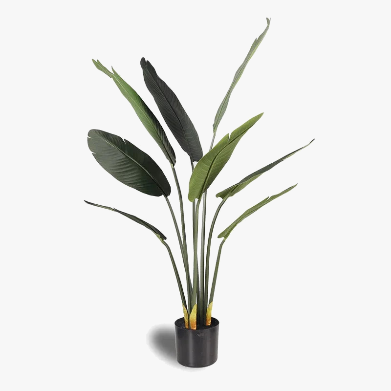 Large artificial banana pot for interior and exterior decoration - view 7
