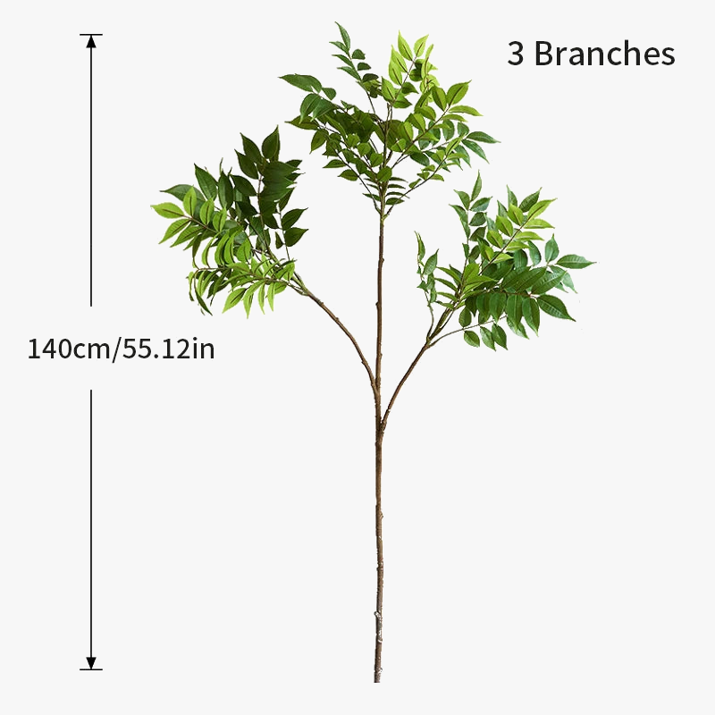 Large artificial branch of ficus for interior and exterior decoration - view 7