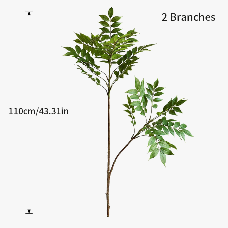 Large artificial branch of ficus for interior and exterior decoration - view 8