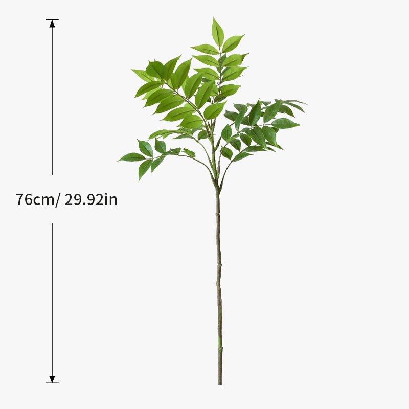 Large artificial branch of ficus for interior and exterior decoration - view 9