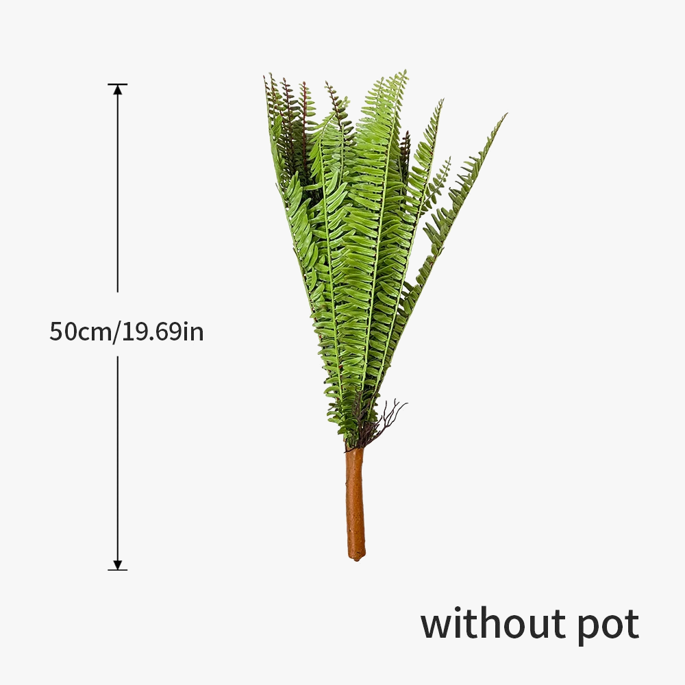 Large artificial tropical fern for party decoration and carnival - view 6
