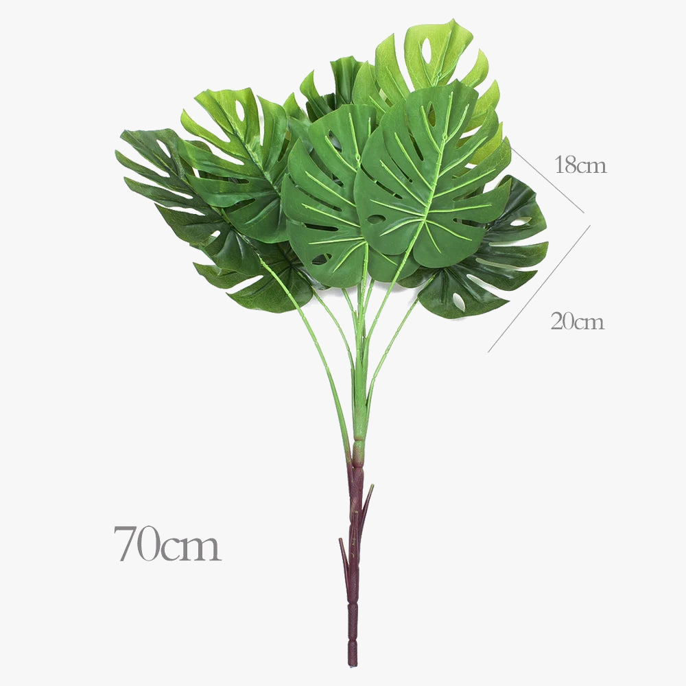 Large artificial tropical banana plants jungle decorations - view 5