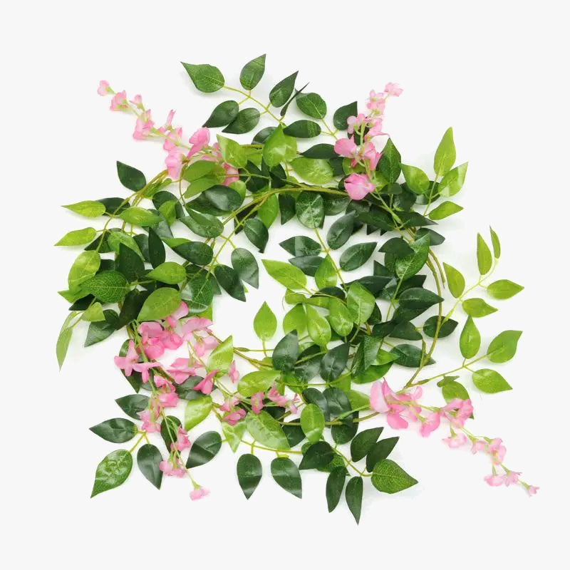 Artificial glycine garland for floral and festive decoration - view 4
