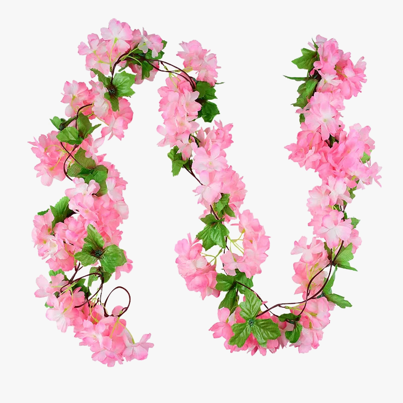Artificial glycine garland for floral and festive decoration - view 7