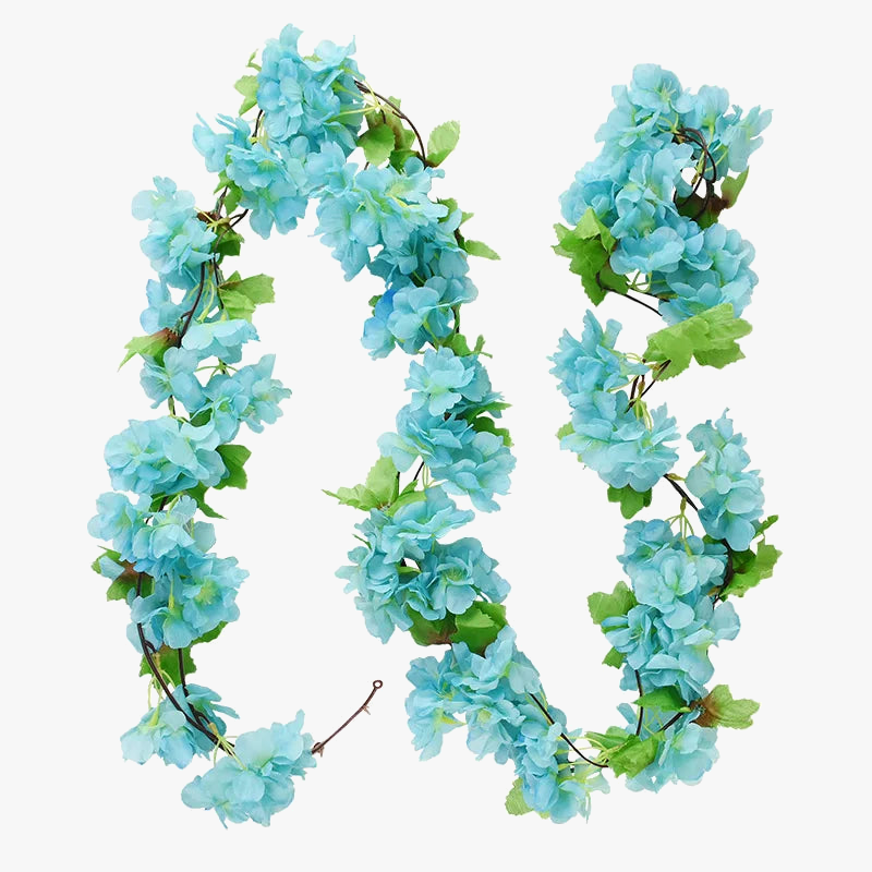 Artificial glycine garland for floral and festive decoration - view 8
