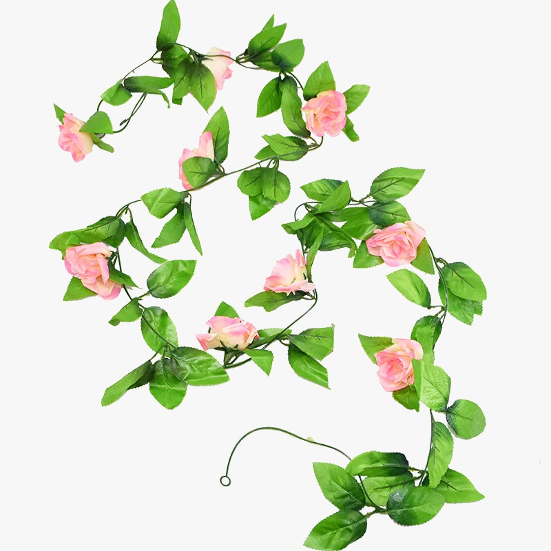 Artificial glycine garland for floral and festive decoration - view 9