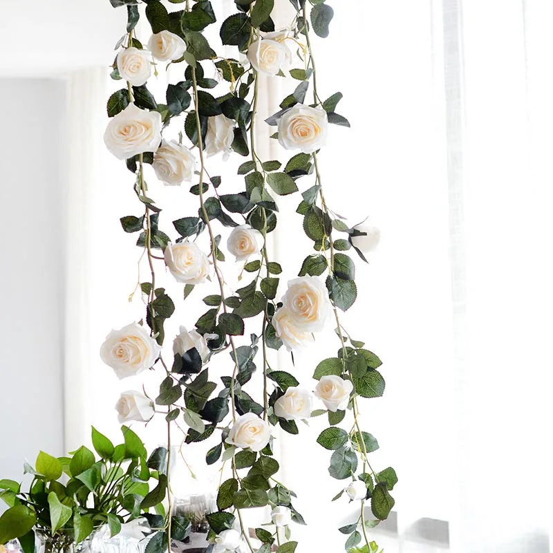 Artificial silk ivy garland for decorative wedding - view 3