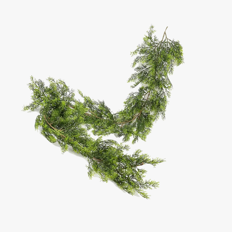 Artificial Christmas garland in greenery for festive decoration - view 4