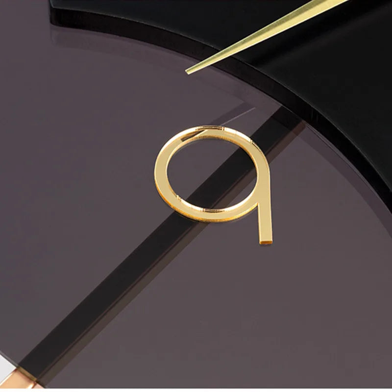 3d wall clock modern design silent Nordic artistic decoration - view 4