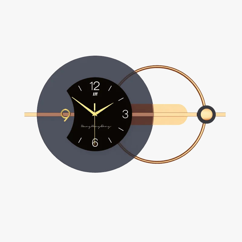 3d wall clock modern design silent Nordic artistic decoration - view 6
