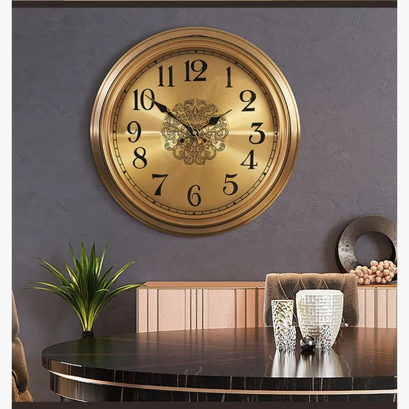 Creative European retro and Chinese style wall clock - view 3