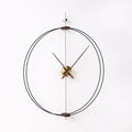 Silent and aesthetic wall clock for interior decoration