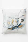 Elegant ginkgo floral pattern throw pillow cover
