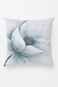Ginkgo floral throw pillow cover for interior