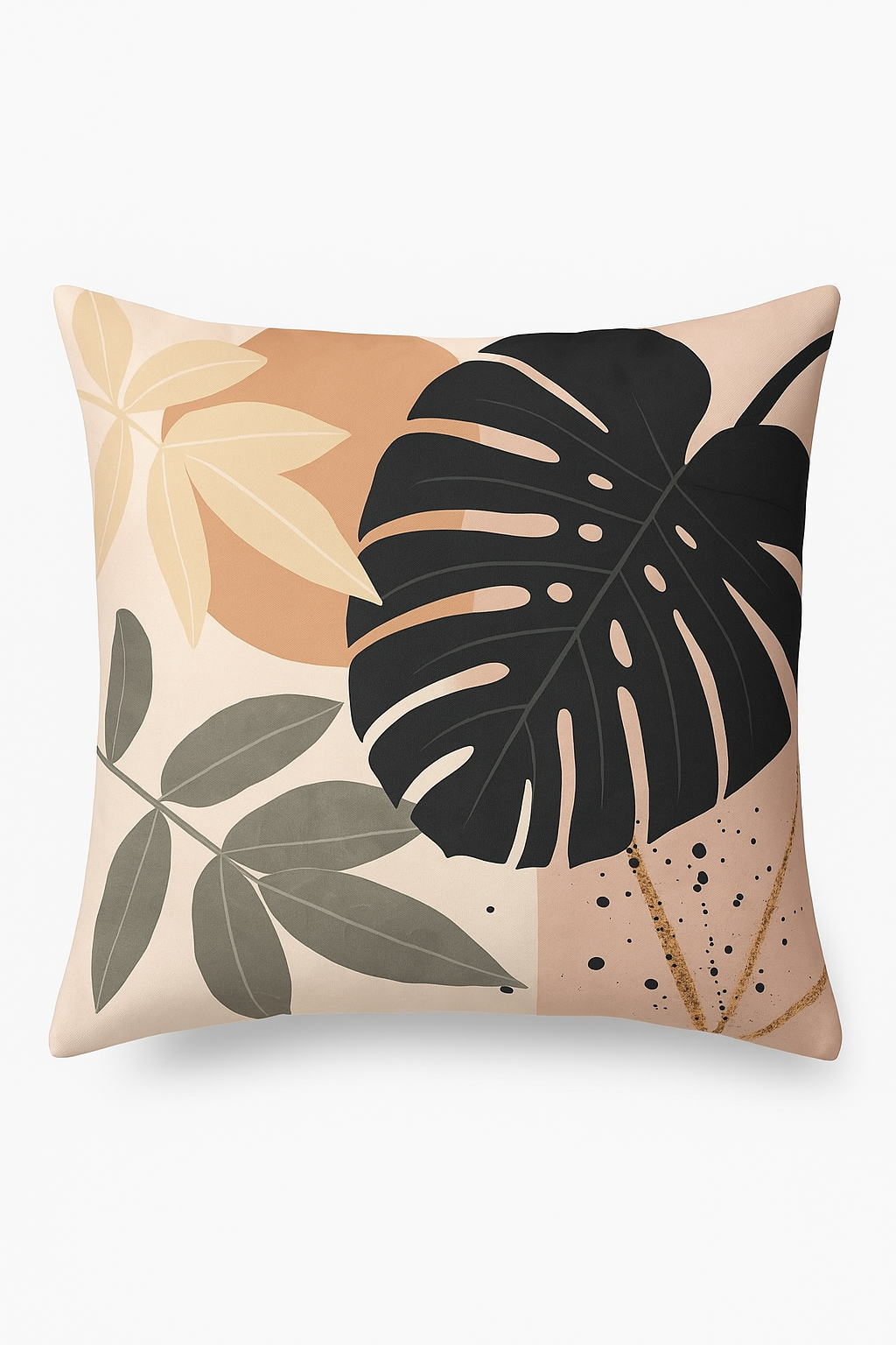 Minimalist Abstract Botanical Throw Pillow Cover 45 X 45 cm