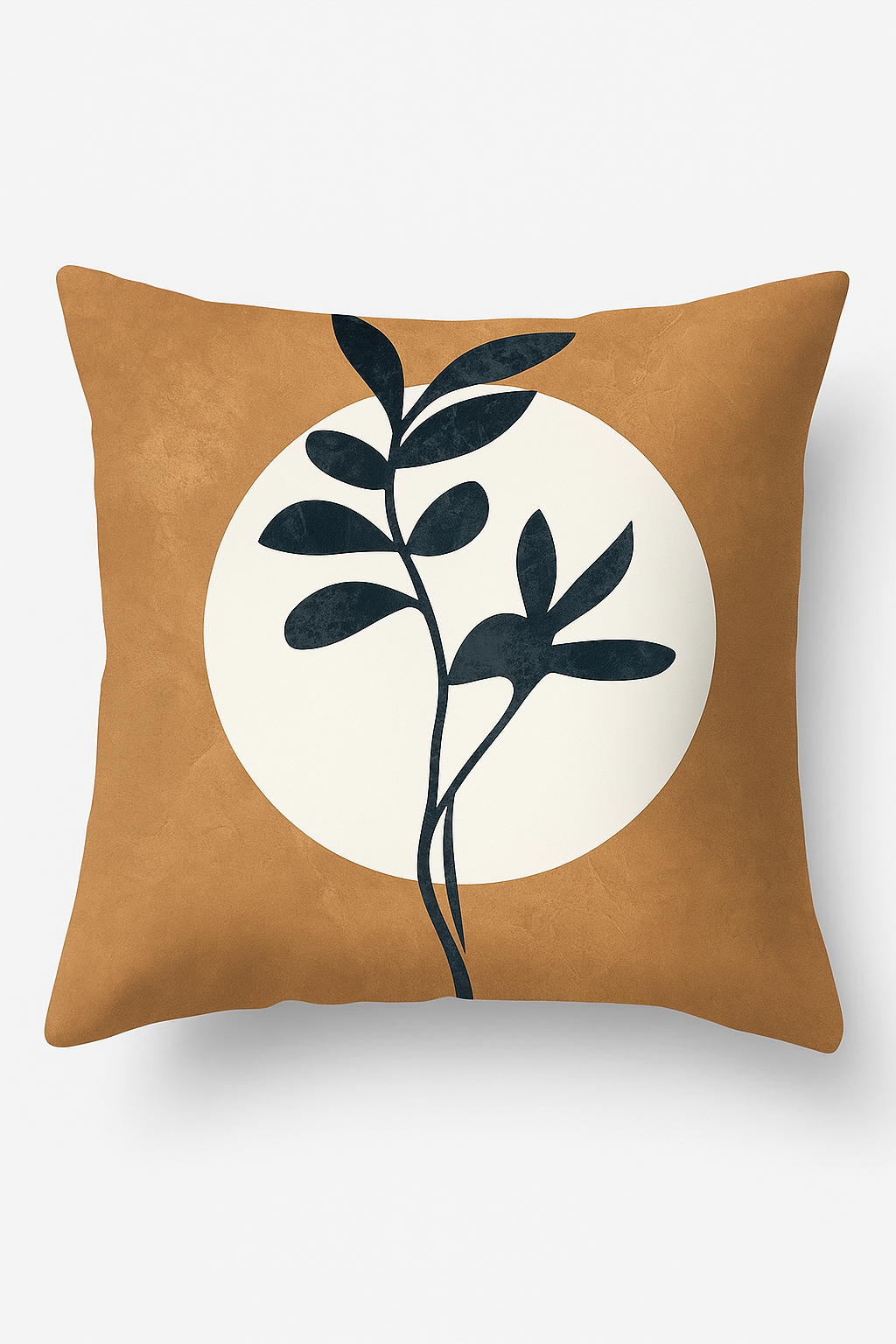 Warm Abstract Botanical Throw Pillow Cover 45 X 45 cm