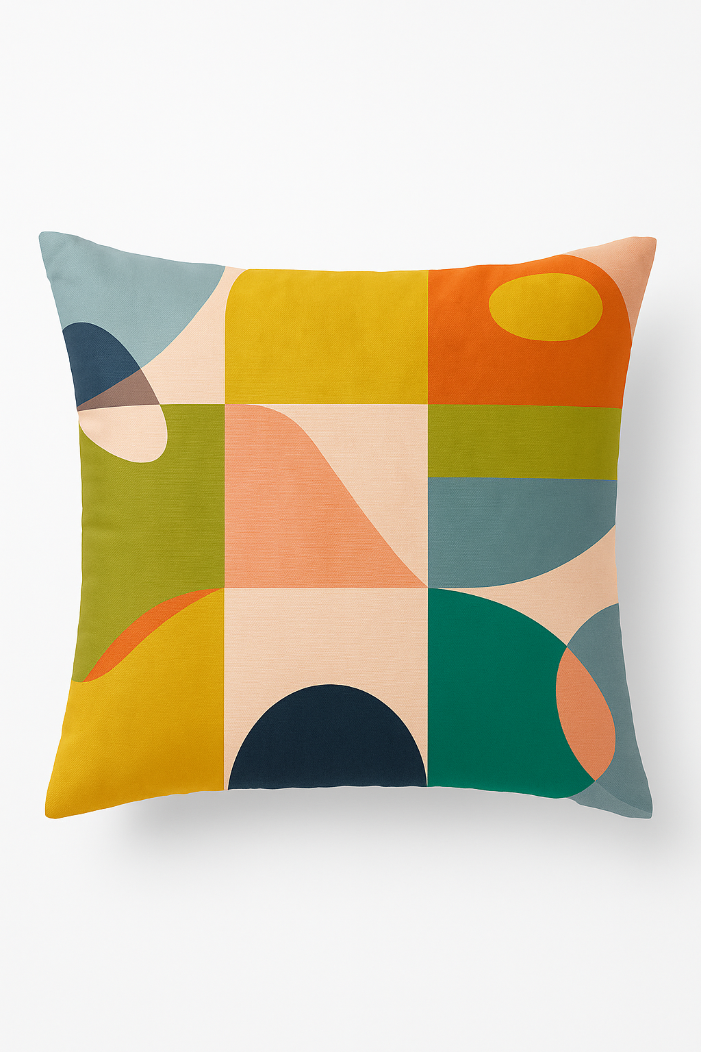Nordic abstract throw pillow cover for an elegant living room