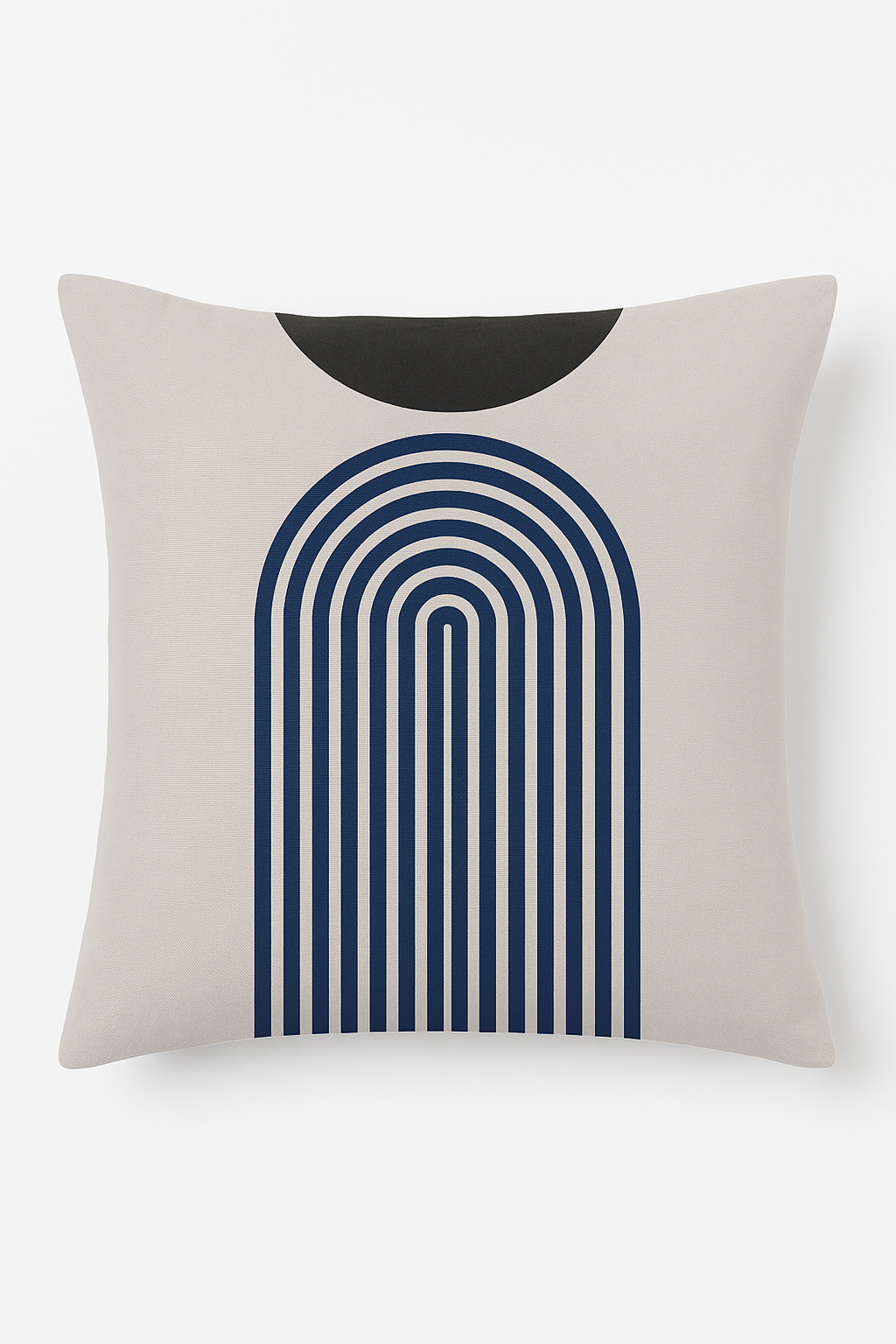 Abstract throw pillow cover for interior and exterior decoration - view 2
