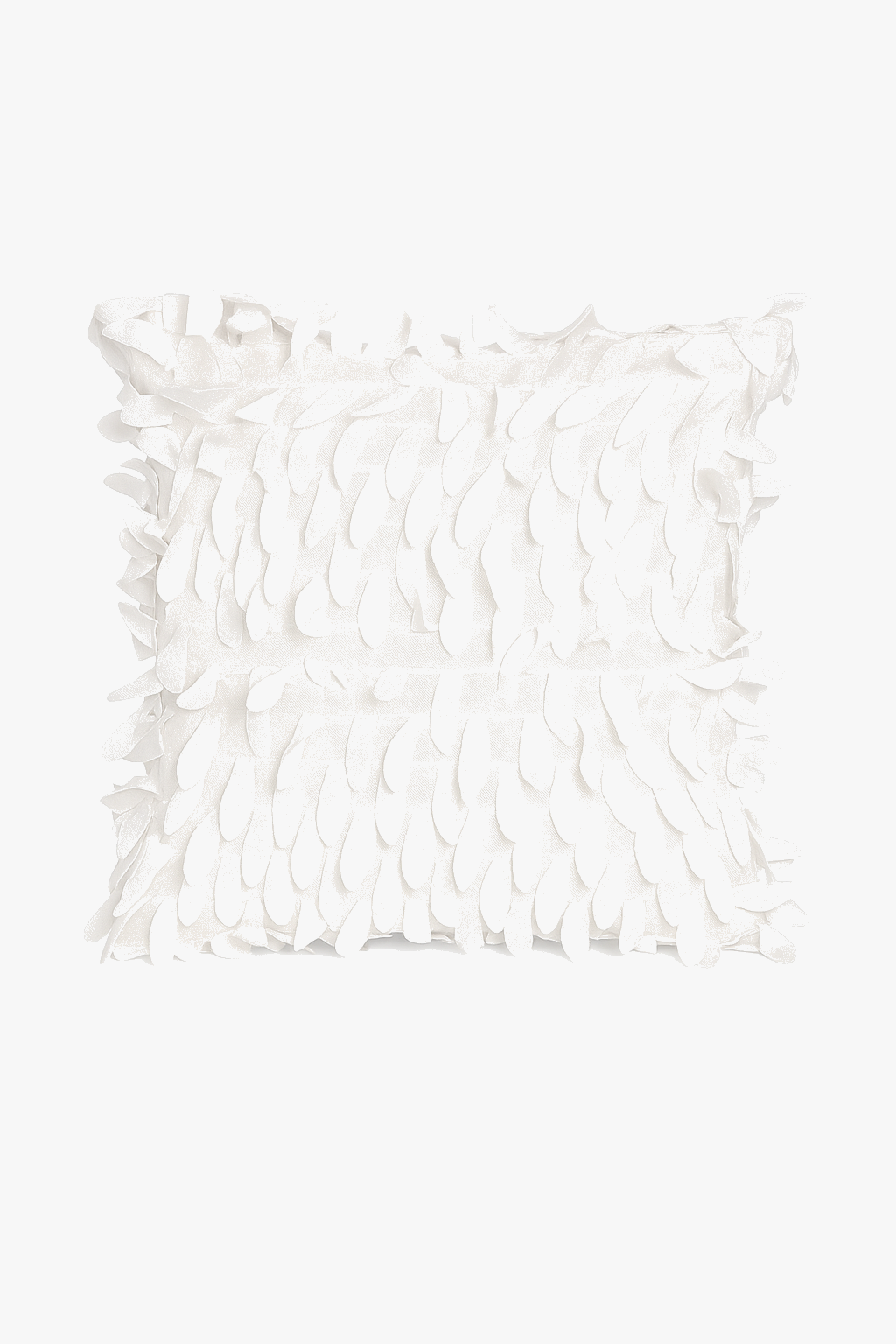 3D hand-made embroidered throw pillow cover 42 x 42 cm