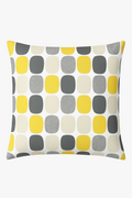 Expressive Yellow Sunflower Square Throw Pillow Cover 45cm